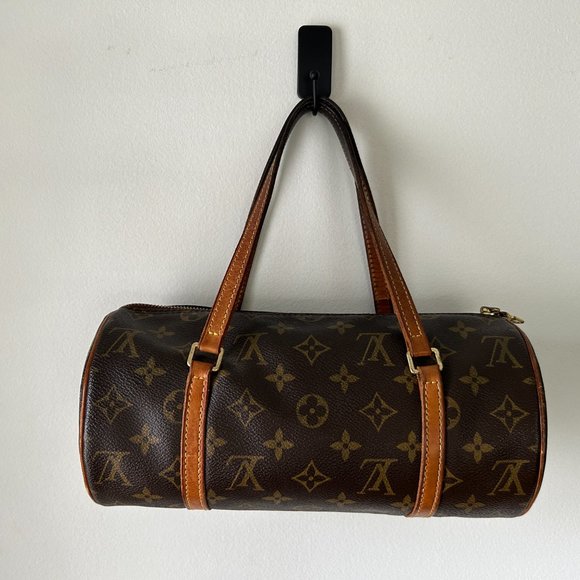 Louis Vuitton Papillon Handbag Monogram Canvas 26 / Brown - Picture 2 of 12